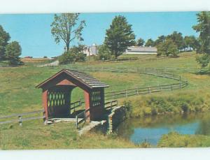 Unused Pre-1980 COVERED BRIDGE Wilmington Vermont VT H7963