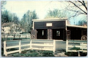 Postcard - Blacksmith Shop of Herbert Hoover's Father - West Branch, Iowa