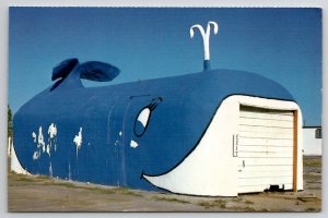 Oklahoma City OK Whale Car Wash John Margolies Roadside America Postcard X28