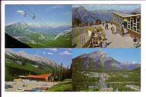 Gondola Lift, Sulphur Mountain, Banff, Alberta, Multiview