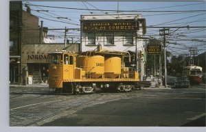 TTC Sand Car, 1965, Lansdowne At Bloor, Toronto Ontario, Vintage Postcard, NOS