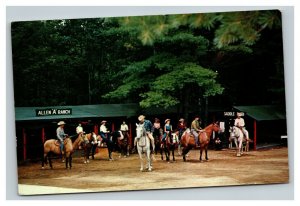 Vintage 1960's Postcard Allen A Resort Lake Wentworth Wolfeboro New Hampshire