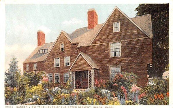 Garden View in Salem, Massachusetts House of Seven Gables