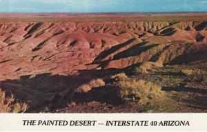 The Painted Desert on Interstate 40 Arizona AZ