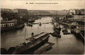 CPA Brest- vue panoramique du port de guerre FRANCE (1025714)