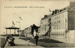 CPA Boulogne sur Mer- Hotel du Pavillon Imperial FRANCE (1021199)