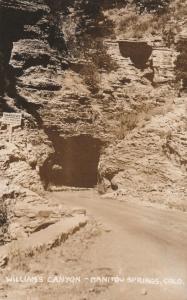 RPPC William's Canyon - Manitou Springs CO, Colorado - The Narrows Tunnel