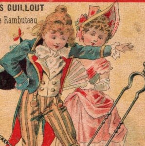 1880s French Biscuits Guillout Chocolat Science Balance Game Trick F158