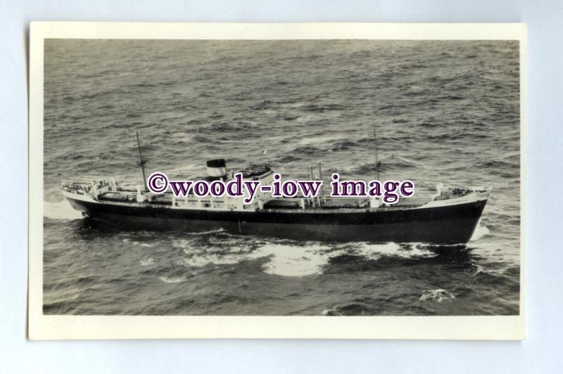 pf0112 - Silver Line Cargo Ship - Silverbeck , built 1960 - postcard