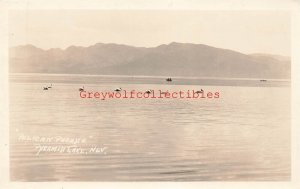 NV, Pyramid Lake, Nevada, Pelican Parade, RPPC