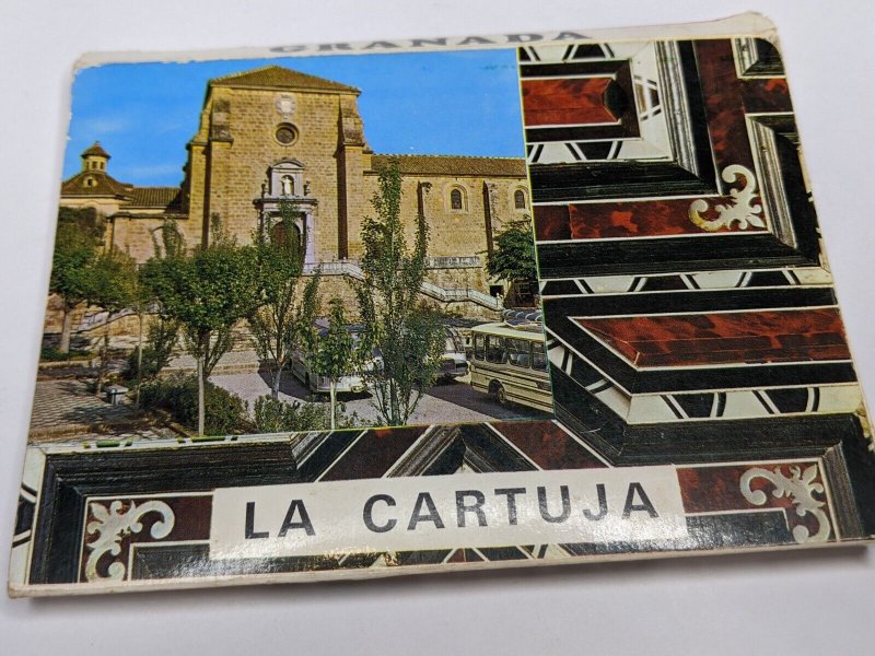 c1980s Granada, Spain Carthusian Monastery of Cartuja 10 View Postcard Folder M9