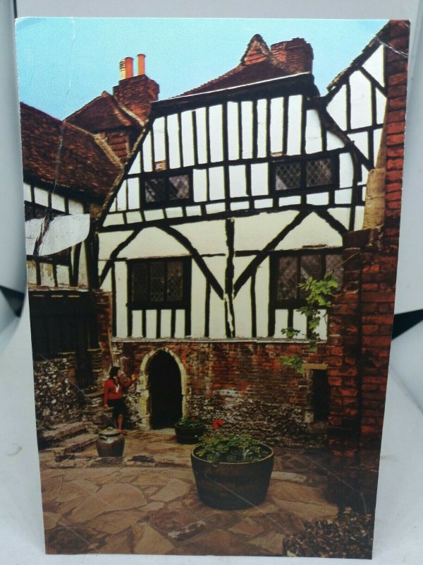 Vintage Postcard Pamela Lloyd Conquest House Canterbury Palace St Kent