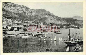 Modern Postcard Monte Carlo harbor