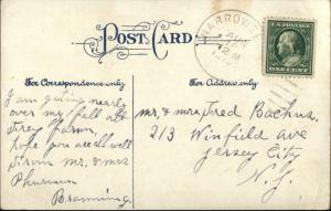 Atco PA Greetings From the Farm - Sheep c1910 Postcard