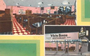 Savannah Georgia White House Restaurant Vintage Postcard AA58313