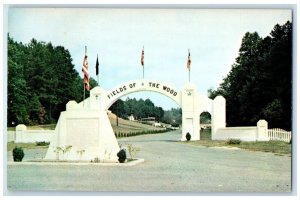 1960 Entrance Fields Wood Biblical Wonder Murphy North Carolina Vintage Postcard