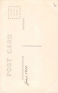 J59/ Interesting RPPC Postcard c1910 Children with Toy Doll 49