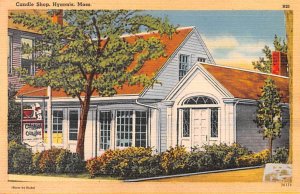 Candle Shop Hyannis, Massachusetts MA Postcard