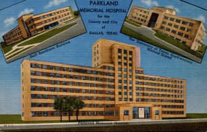 Texas Dallas Parkland Memorial Hospital and More Curteich