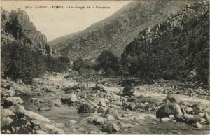 CPA Corte Gorges de la Restonica CORSICA (1078609)