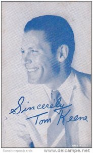 Vintage Arcade Card Tom Keene