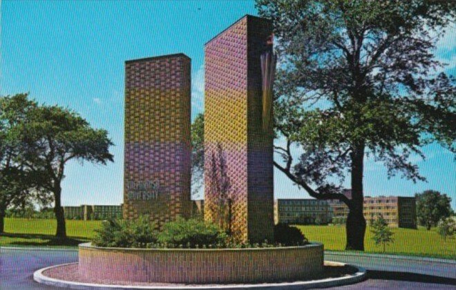 Indiana Valparaiso Smoke Memorial Entrance Valparaiso University