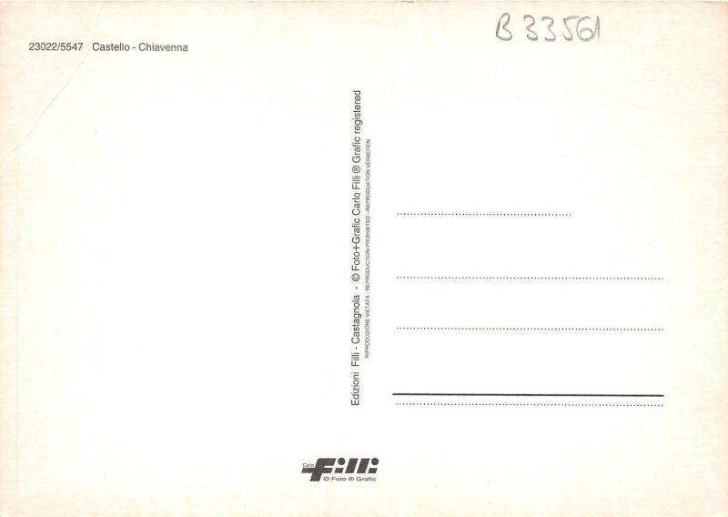 B33561 Castello Chiavenna    italy