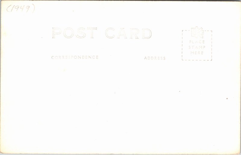 RPPC  SD Mitchell 1949 Corn Palace