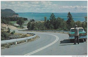 The Highway in Fundy National Park,  N.B., Canada,  40-60s