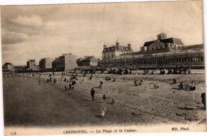 CPA CHERBOURG - La Plage et le Casino (245857)