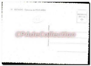 Postcard Modern Britain costume Pont Aven