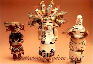 Nevada, California, Utah, Arizona, Grand Canyon, Hopi Kachinas, Sed Postcard