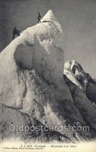 Chamonix - Ascension D'un Serac Mountin, Rock Climbing, Explorer, Unused 