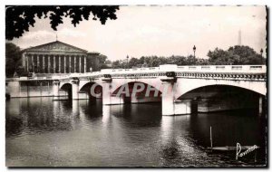 Old Postcard Paris Le Pont De La Concorde and the National & # 39Assemblee