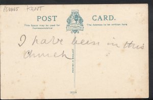 Kent Postcard - Minster Church Interior   RS4465