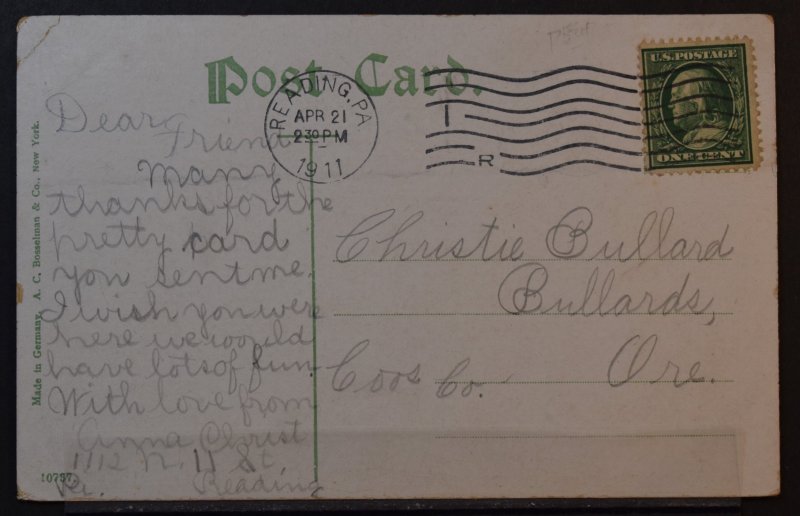 Reading, PA - Pagoda Mt. Penn - 1911