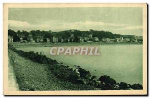 Old Postcard Val Andre Beach View