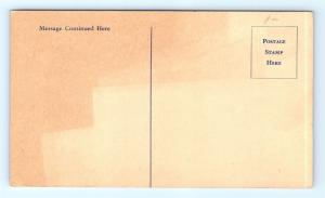 Postcard WW2 USO United Service Organization Blank  K01