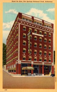 Arkansas Hot Springs Hotel De Soto Curteich