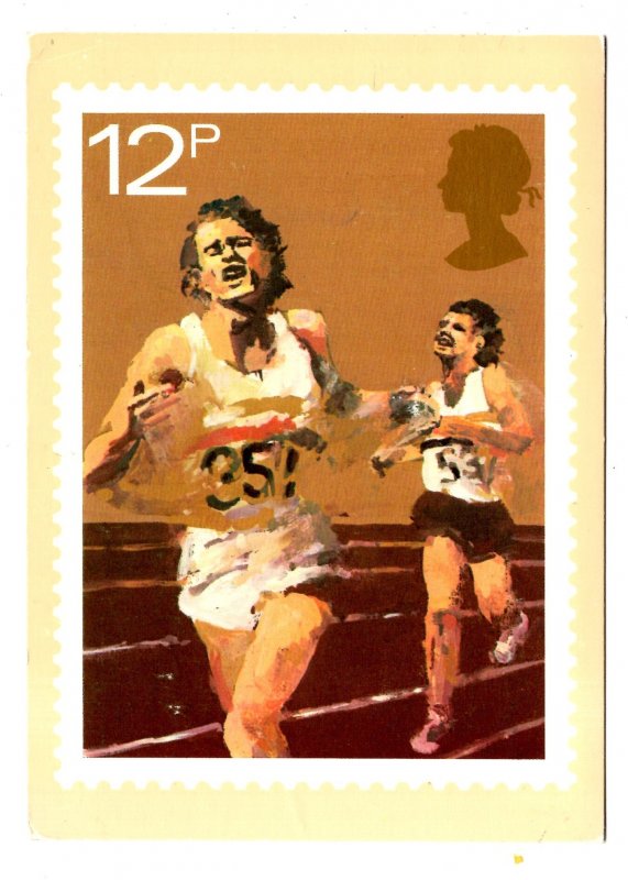 Sports Stamp 1980, UK Post Office Picture Series, Running