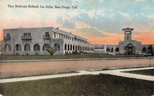 San Diego California La Jolla Bishops School Antique Postcard (J34470)