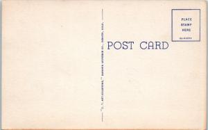 PIKES PEAK, CO Colorado    LARGE  LETTER  LINEN   c1940s  Curt Teich   Postcard