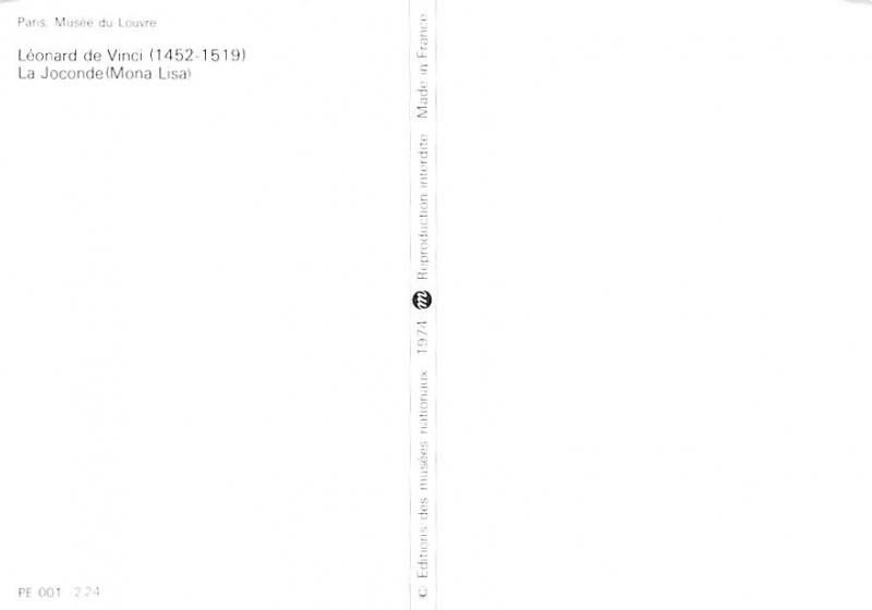 Mona Lisa - Leonard de Vinci