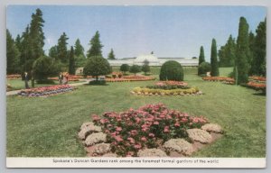 State View~Spokane Duncan Gardens Olympia Washington~Vintage Postcard