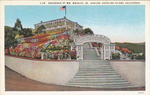 California Catalina Island Avalon Residence Of William Wrigley Jr