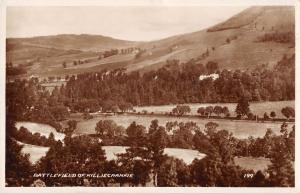 uk11855 battlefield of killiecrankie scotland   real photo  uk 