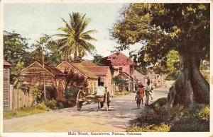 Main Street Grantstown Nassau Bahamas postcard