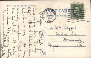 Scranton PA Elks club c1920 Postcard