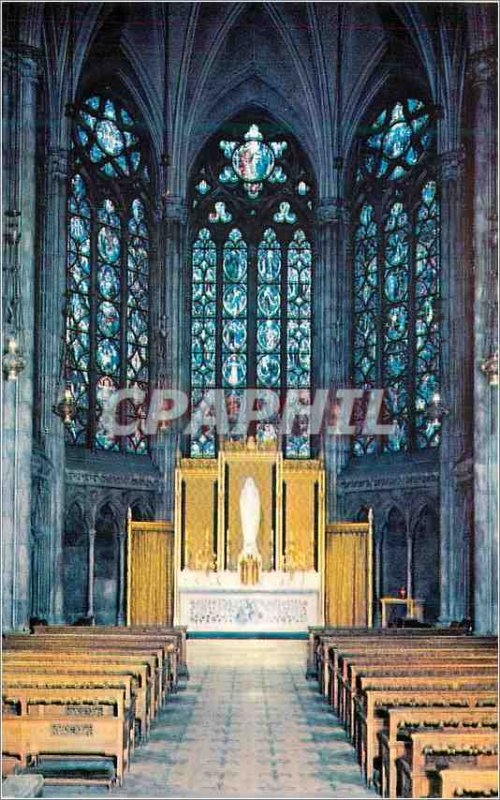 Modern Postcard Our Lady of New York Lady Chapel St Patrick's Cathedral