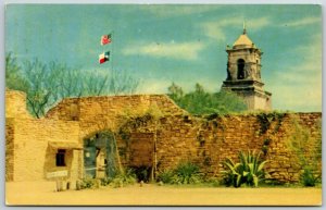 Mission San Jose, San Antonio, Texas - Postcard 